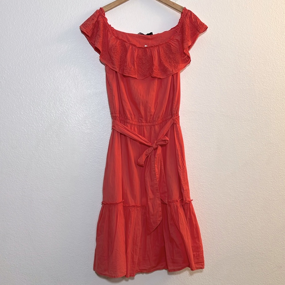 New Lauren Ralph Lauren Off Shoulder Dress Size 10